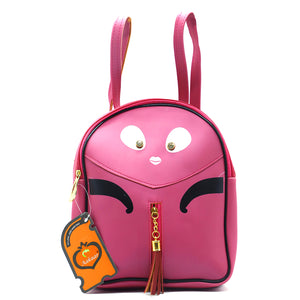 Two In One Double Zip Cartoon Print Girls BackPack - myStore20202019