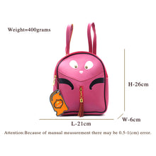 Load image into Gallery viewer, Two In One Double Zip Cartoon Print Girls BackPack - myStore20202019
