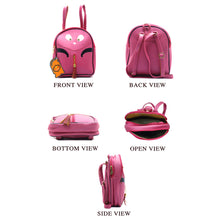 Load image into Gallery viewer, Two In One Double Zip Cartoon Print Girls BackPack - myStore20202019
