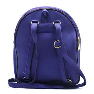 Two In One Double Zip Cartoon Print Girls BackPack - myStore20202019