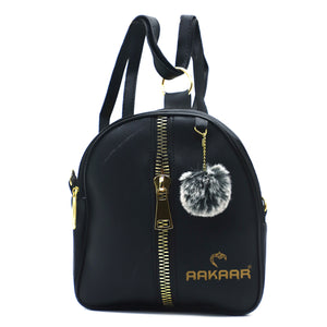 Two In One Double Zip Front Zip Girls BackPack - myStore20202019