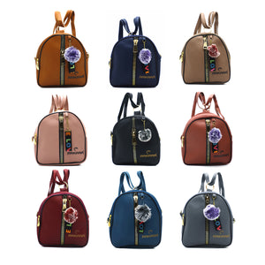 Two In One Double Zip Front Zip Girls BackPack - myStore20202019