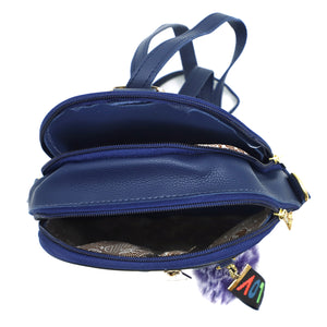 Two In One Double Zip Front Zip Girls BackPack - myStore20202019