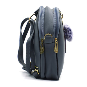 Two In One Double Zip Front Zip Girls BackPack - myStore20202019