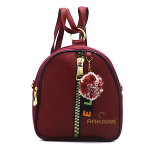 Two In One Double Zip Front Zip Girls BackPack - myStore20202019