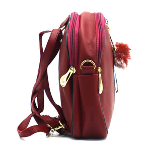 Two In One Double Zip Front Zip Girls BackPack - myStore20202019