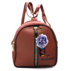 Two In One Double Zip Front Zip Girls BackPack - myStore20202019