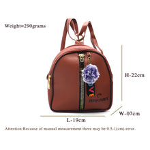 Load image into Gallery viewer, Two In One Double Zip Front Zip Girls BackPack - myStore20202019
