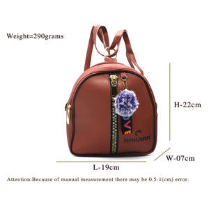 Two In One Double Zip Front Zip Girls BackPack - myStore20202019