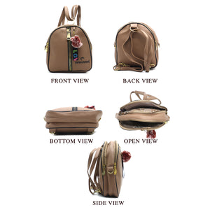Two In One Double Zip Front Zip Girls BackPack - myStore20202019