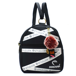 Two In One Double Zip Printed Girls BackPack - myStore20202019