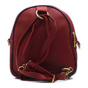 Two In One Double Zip Printed Girls BackPack - myStore20202019