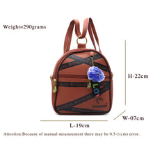 Load image into Gallery viewer, Two In One Double Zip Printed Girls BackPack - myStore20202019
