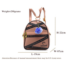Load image into Gallery viewer, Two In One Double Zip Printed Girls BackPack - myStore20202019
