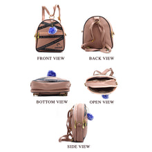 Load image into Gallery viewer, Two In One Double Zip Printed Girls BackPack - myStore20202019
