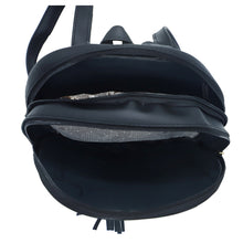 Load image into Gallery viewer, Two In One Flap Pocket Double Zip Plain Girls BackPack - myStore20202019
