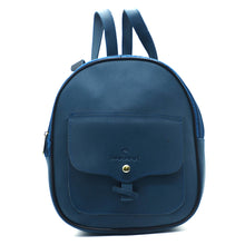 Load image into Gallery viewer, Two In One Flap Pocket Double Zip Plain Girls BackPack - myStore20202019
