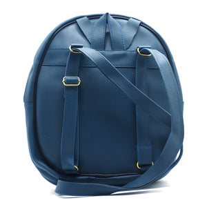 Two In One Flap Pocket Double Zip Plain Girls BackPack - myStore20202019