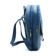 Load image into Gallery viewer, Two In One Flap Pocket Double Zip Plain Girls BackPack - myStore20202019
