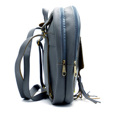 Load image into Gallery viewer, Two In One Flap Pocket Double Zip Plain Girls BackPack - myStore20202019
