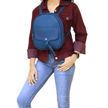 Load image into Gallery viewer, Two In One Flap Pocket Double Zip Plain Girls BackPack - myStore20202019

