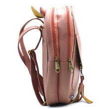 Load image into Gallery viewer, Two In One Flap Pocket Double Zip Plain Girls BackPack - myStore20202019
