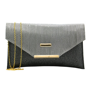 Two In One Flat Frame Fitting Envelope Women Clutch - myStore20202019