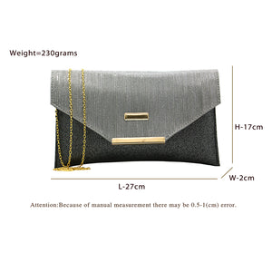 Two In One Flat Frame Fitting Envelope Women Clutch - myStore20202019