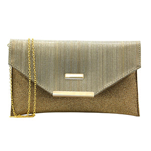 Two In One Flat Frame Fitting Envelope Women Clutch - myStore20202019