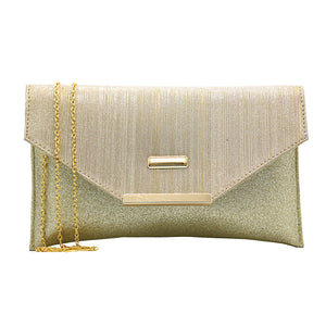 Two In One Flat Frame Fitting Envelope Women Clutch - myStore20202019