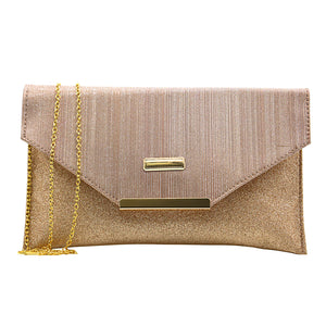 Two In One Flat Frame Fitting Envelope Women Clutch - myStore20202019