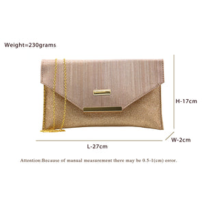 Two In One Flat Frame Fitting Envelope Women Clutch - myStore20202019