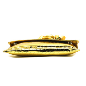 Two In One Flower Fitting Shine Ladies Clutch - myStore20202019
