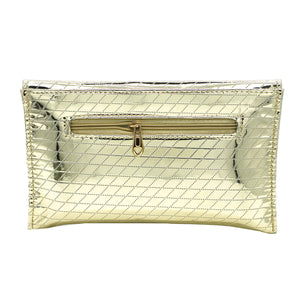 Two In One Flower Fitting Shine Ladies Clutch - myStore20202019