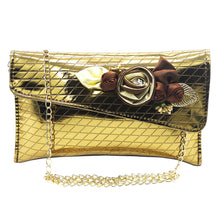 Load image into Gallery viewer, Two In One Flower Fitting Shine Ladies Clutch - myStore20202019
