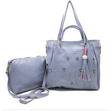 Load image into Gallery viewer, Two In One Flower Stone Ladies Combo Bag - myStore20202019
