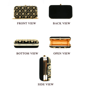 Two In One Flower Stone Women Clutch - myStore20202019
