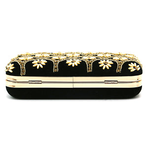 Two In One Flower Stone Women Clutch - myStore20202019