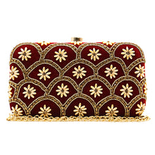 Load image into Gallery viewer, Two In One Flower Stone Women Clutch - myStore20202019
