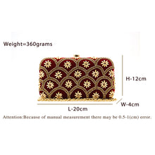 Load image into Gallery viewer, Two In One Flower Stone Women Clutch - myStore20202019
