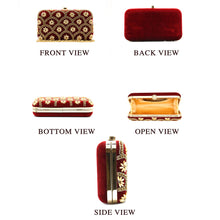 Load image into Gallery viewer, Two In One Flower Stone Women Clutch - myStore20202019
