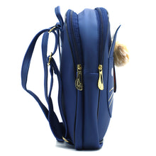 Load image into Gallery viewer, Two In One Front Bow Cat Print Double Zip Girls BackPack - myStore20202019
