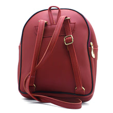 Load image into Gallery viewer, Two In One Front Bow Cat Print Double Zip Girls BackPack - myStore20202019
