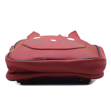 Load image into Gallery viewer, Two In One Front Bow Cat Print Double Zip Girls BackPack - myStore20202019
