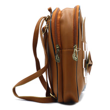 Load image into Gallery viewer, Two In One Front Bow Checks Pattern Double Zip Girls BackPack - myStore20202019

