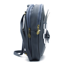 Load image into Gallery viewer, Two In One Front Bow Checks Pattern Double Zip Girls BackPack - myStore20202019
