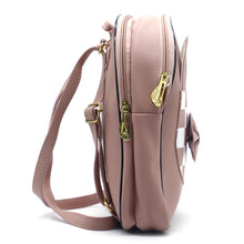 Load image into Gallery viewer, Two In One Front Bow Checks Pattern Double Zip Girls BackPack - myStore20202019
