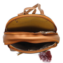 Load image into Gallery viewer, Two In One Front Bow Flap Pocket Double Zip Girls BackPack - myStore20202019
