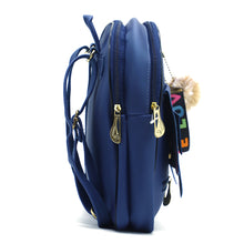 Load image into Gallery viewer, Two In One Front Bow Flap Pocket Double Zip Girls BackPack - myStore20202019
