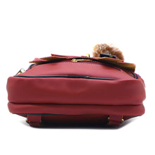 Load image into Gallery viewer, Two In One Front Bow Flap Pocket Double Zip Girls BackPack - myStore20202019
